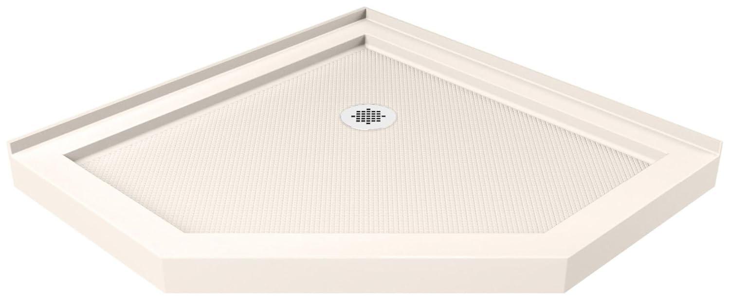 Prism Plus 38" W x 38" D x 74.75" H Frameless Neo-Angle Shower Enclosure with Base Included