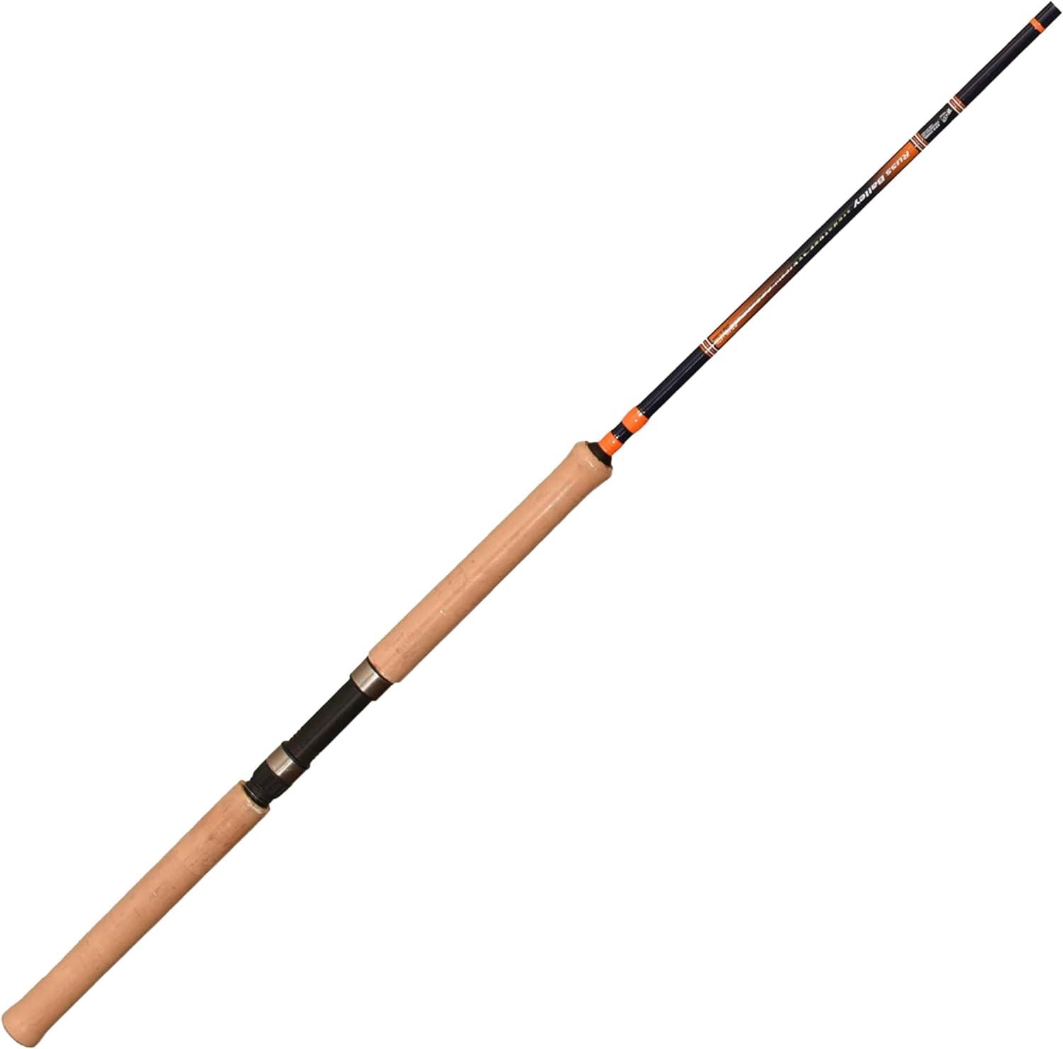 10.5 Foot Graphite Saltwater Surf Spinning Rod with Cork Handle