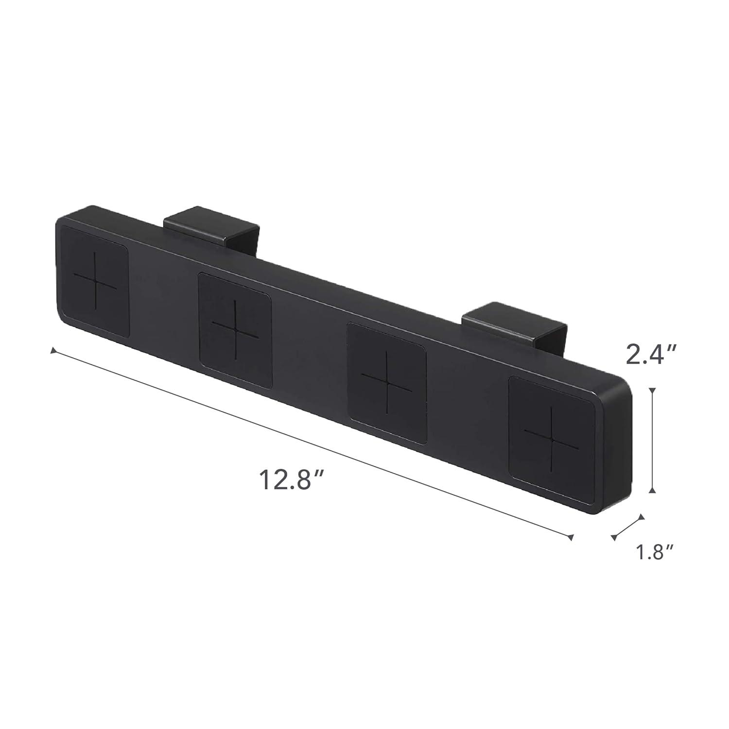 Yamazaki Home Yamazaki Home Self Adhesive Towel Holder, Plastic, No Assembly Req. 5198