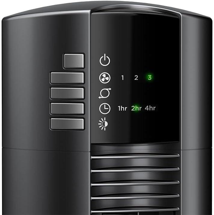 Open Box Lasko 48 Inch 3 Speed Oscillating Tower Fan w/ Nighttime Setting