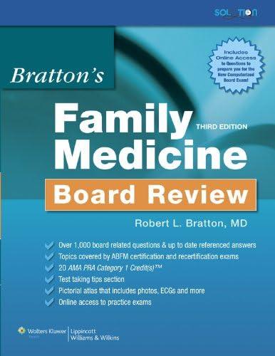 Bratton's Comprehensive Family Medicine Board Review Guide