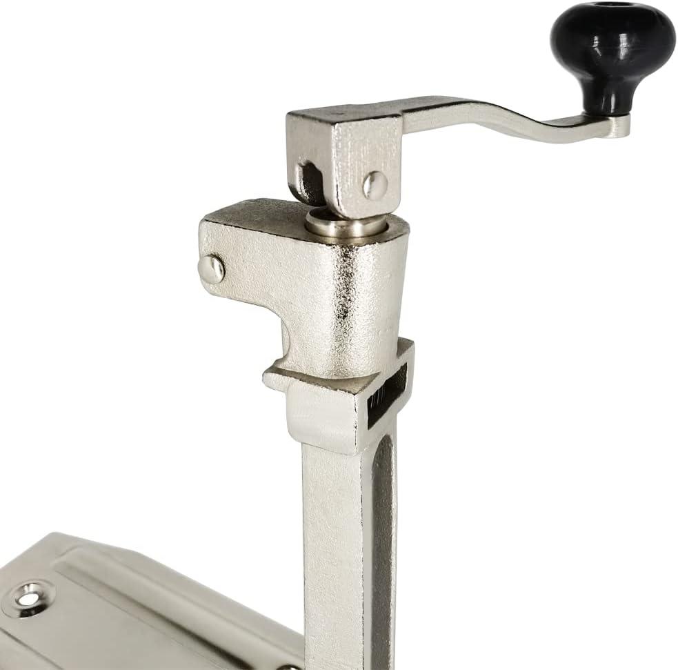 Heavy Duty Stainless Steel Commercial Can Opener with Adjustable Height