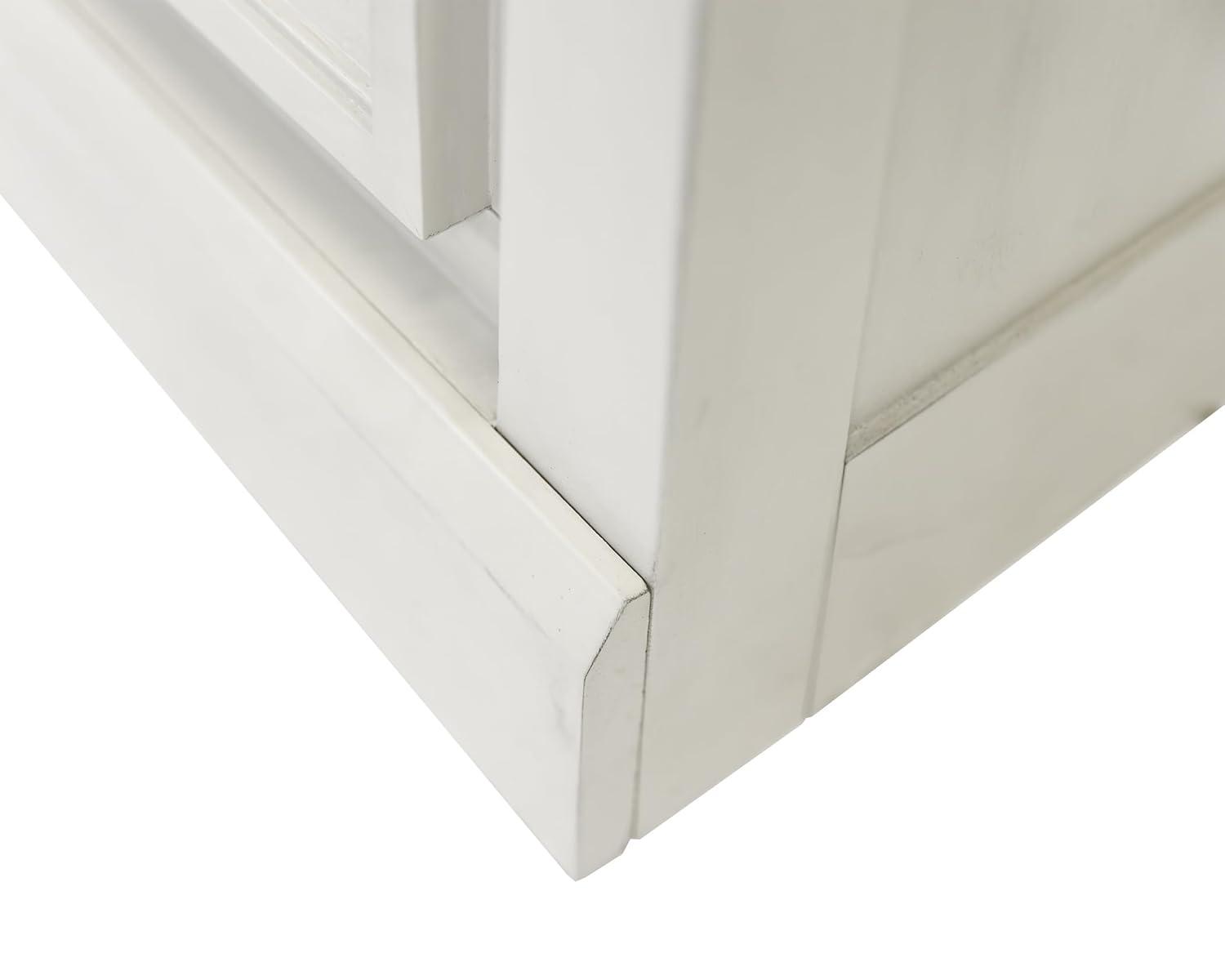 Birch Lane™ Frye Three 8' Tall Bookcase Wall With Fireplace and Ladder, Storage Organizer, Black