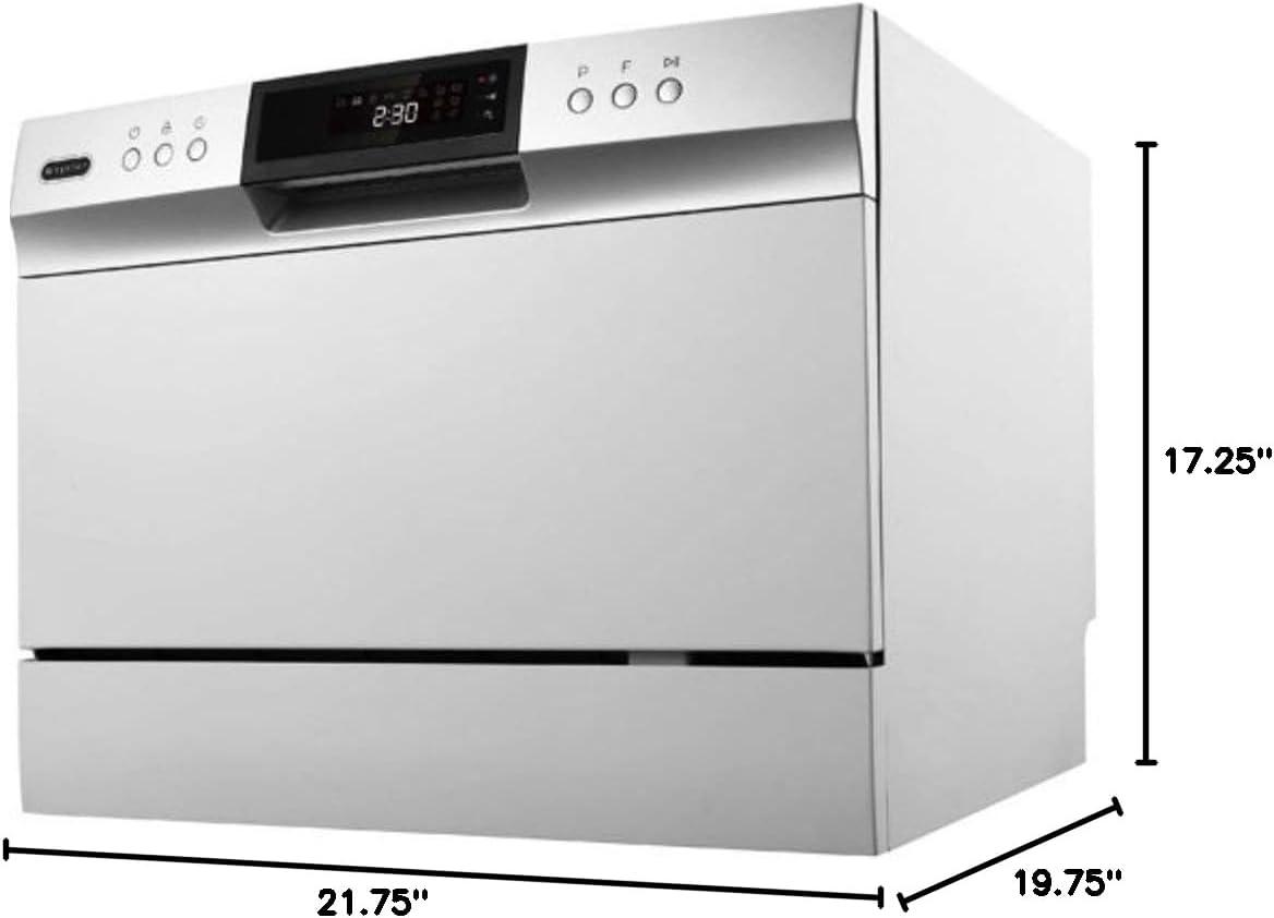 Whynter Energy Star Countertop Dishwasher 6 Setting White