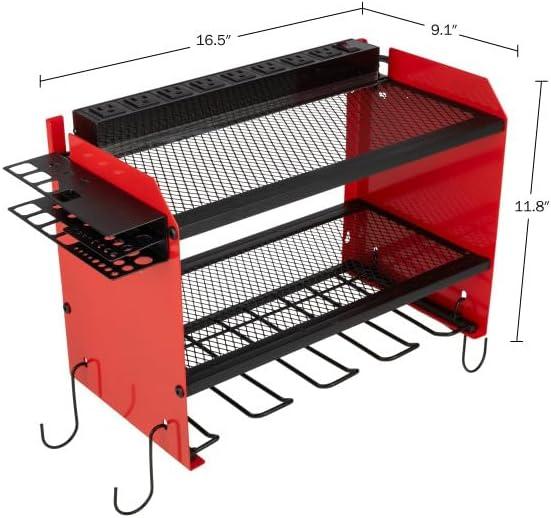 Stalwart Power Tool Organizer Wall Mount With Charging Station | Wayfair