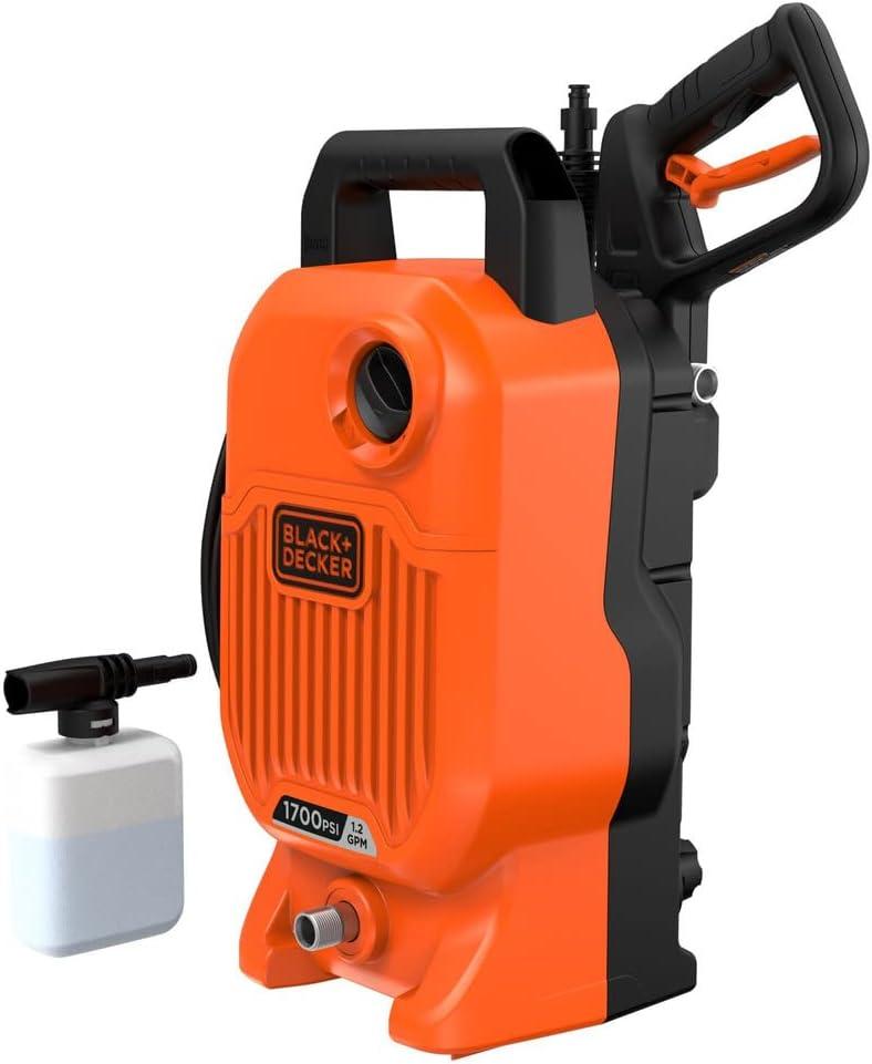 Black & Decker BEPW1700 1700 max PSI 1.2 GPM Corded Cold Water Pressure Washer
