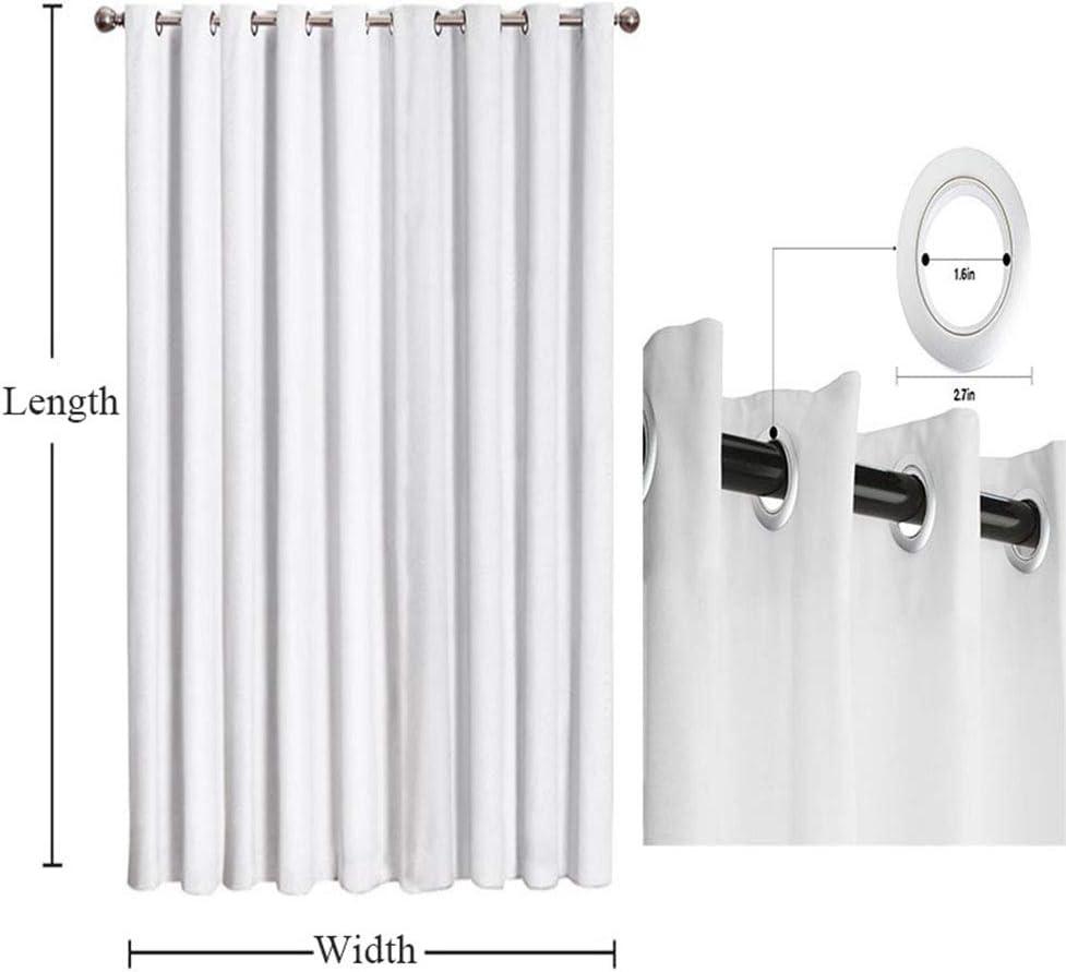 Atomack Blackout Curtains Red Grey 84 inches Long Modern Abstract Painting Window Black and White Curtains 2 Panel Set for Bedroom Living Room, 104 Inch Wide