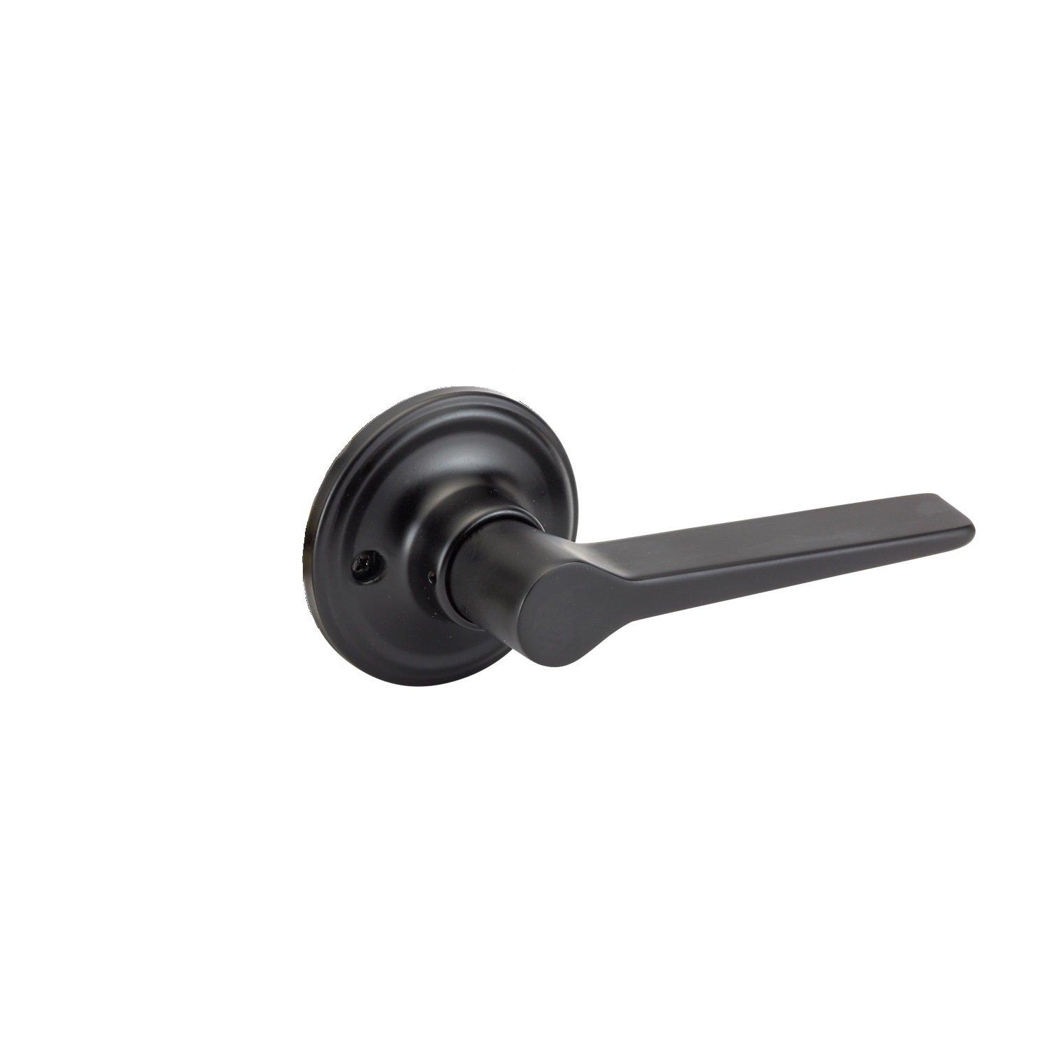 Copper Creek ZL2290BC Contemporary Dummy Zane Lever, Black