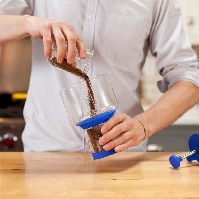 Black Manual Cold Brew Drip Coffee Maker, 20 oz