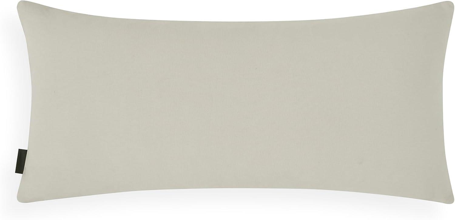 White Sands Embroidered Rectangular Cotton Throw Pillow