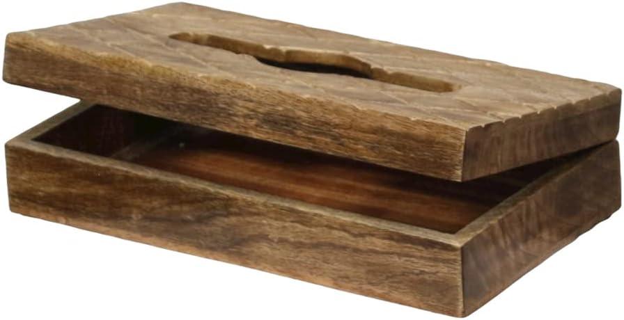 Vintiquewise Modern Decorative Paper Facial Tissue Box Holder for Kitchen, Dining Room, and Office