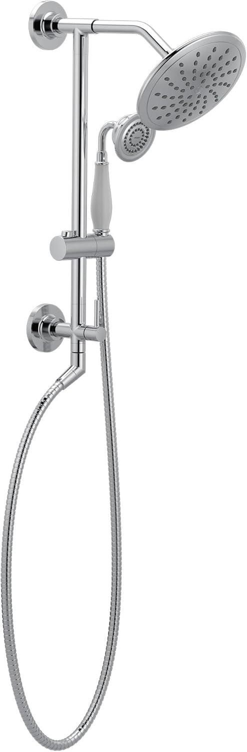 Moen Wide Round Rain Shower Head for Bathroom with 2 GPM High-Pressure Rainfall Spray
