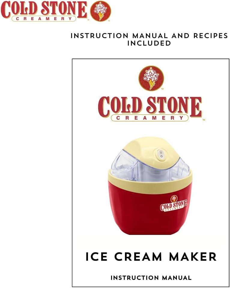 Ice Cream Maker Machine for Ice Cream, Gelato, Sorbet, Frozen Yogurt with Mixing Bowl- 1 pint