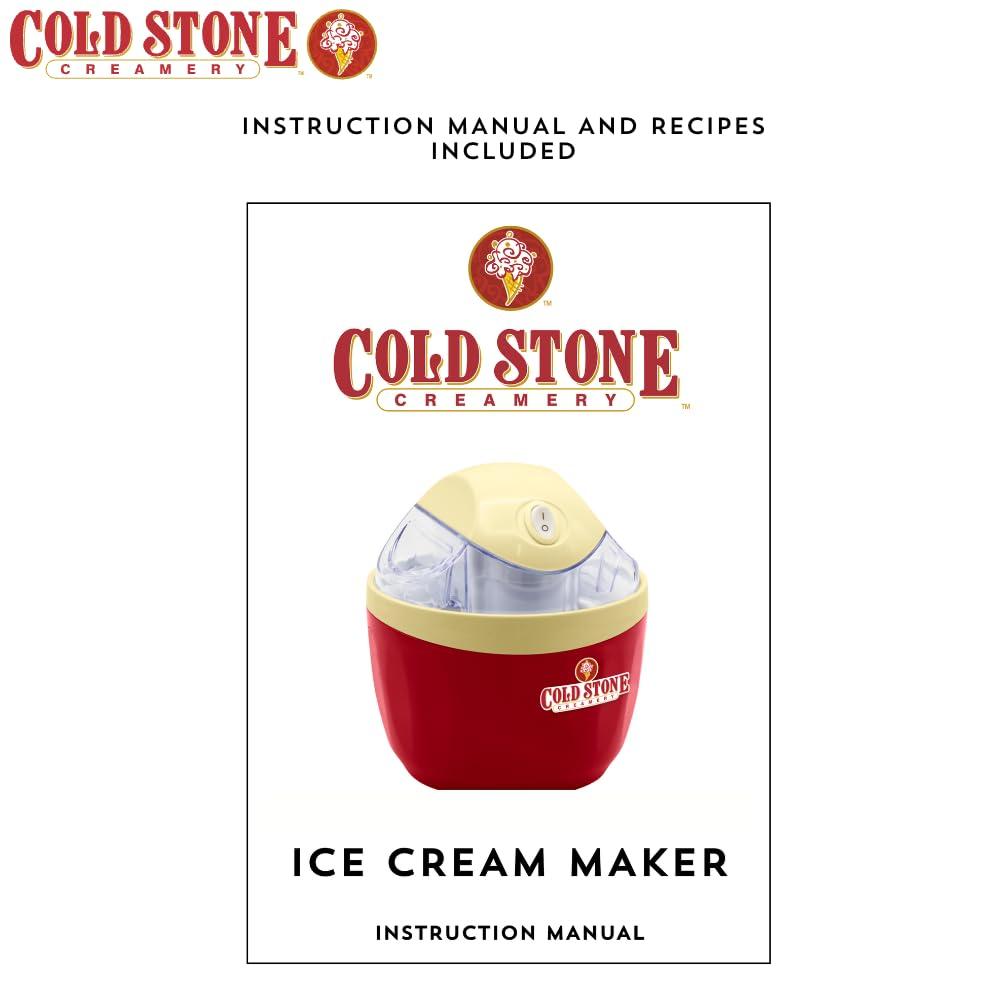 Ice Cream Maker Machine for Ice Cream, Gelato, Sorbet, Frozen Yogurt with Mixing Bowl- 1 pint