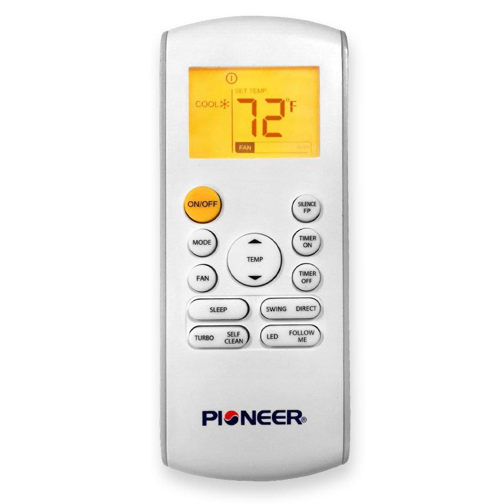 Pioneer 24,000 BTU White Ceiling Mount Cassette Mini Split Heat Pump