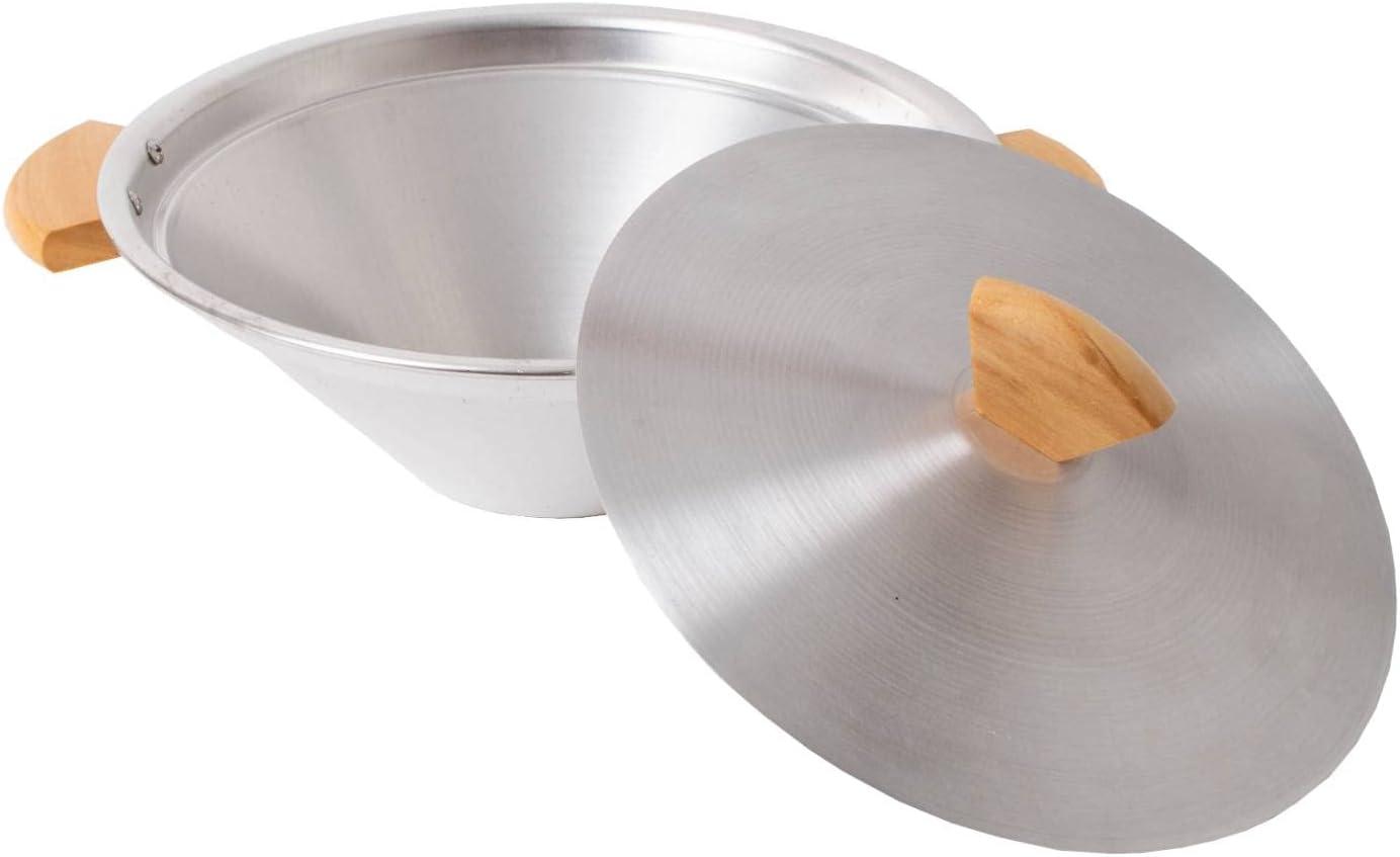 Atom Popcorn Popper - Pop Corn Easily on your Stovetop, Aluminum, Makes 2.5 Quarts