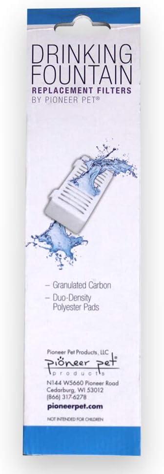 Pioneer T-Shaped Filter for Food + Water Station [Cat, Waterers & Feeders] 3 Pack