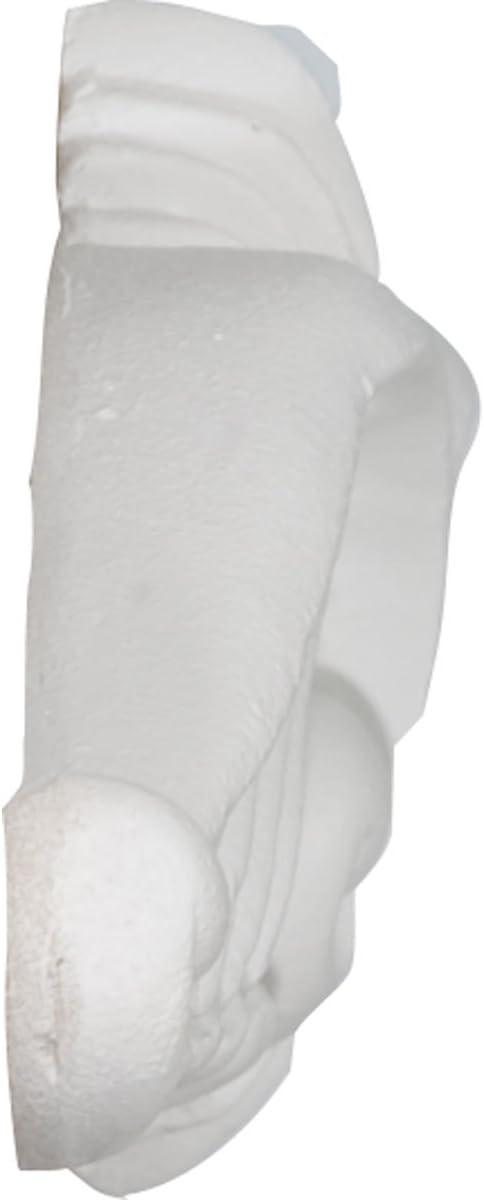 Primed White Polyurethane Wings Center Onlay 10.625"