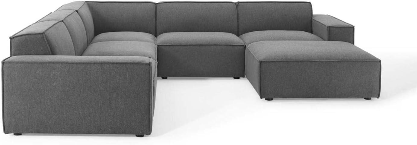 Ergode Restore 6-Piece Sectional Sofa - Charcoal