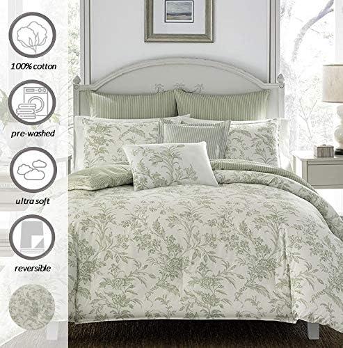 Pastel Green Natalie Comforter Set - Laura Ashley