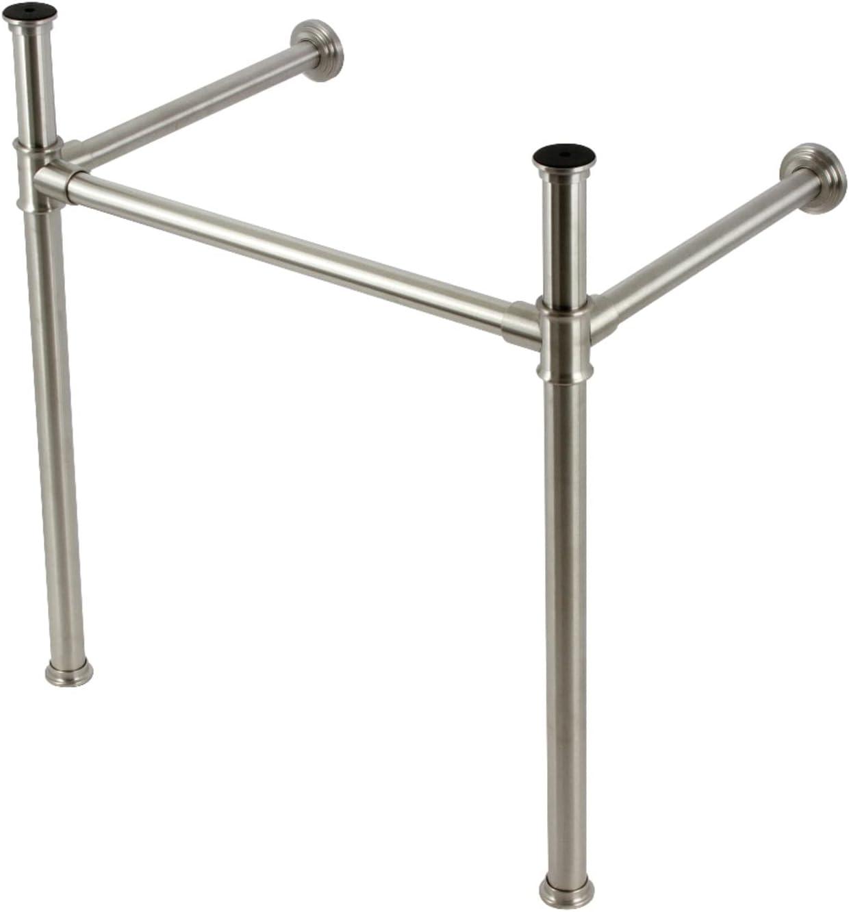 Kingston Brass Fauceture Stainless Steel Console Sink Legs