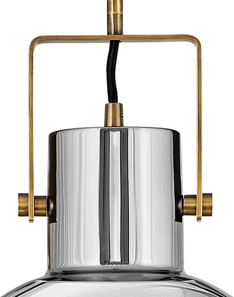 Nautique Single Light Coastal Pendant w/ Etched Opal Glass