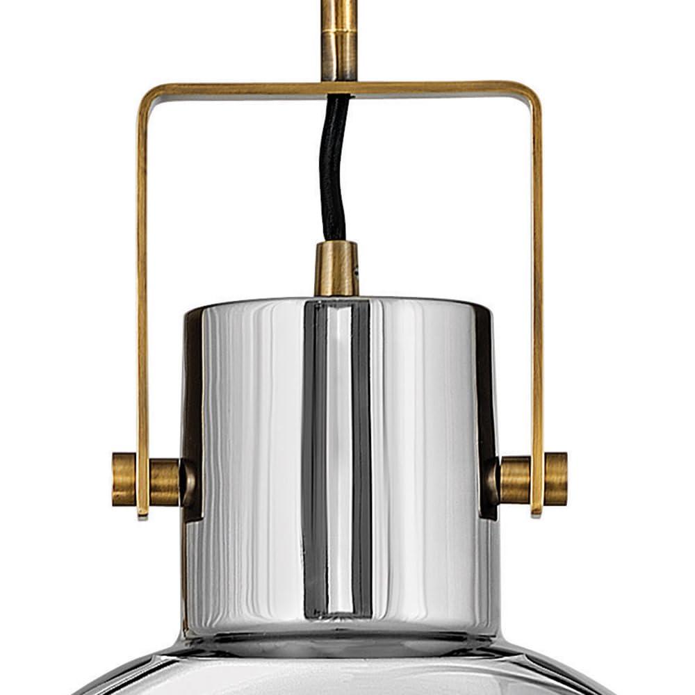 Nautique Single Light Coastal Pendant w/ Etched Opal Glass