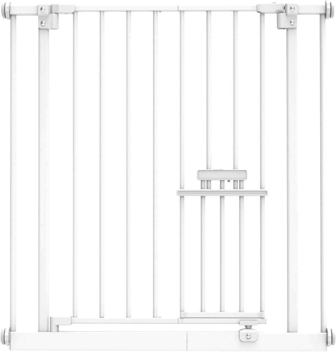 Perma Child Safety, 28.7" - 44" x 30" Extra Wide Easy Fit Metal Pet Gate