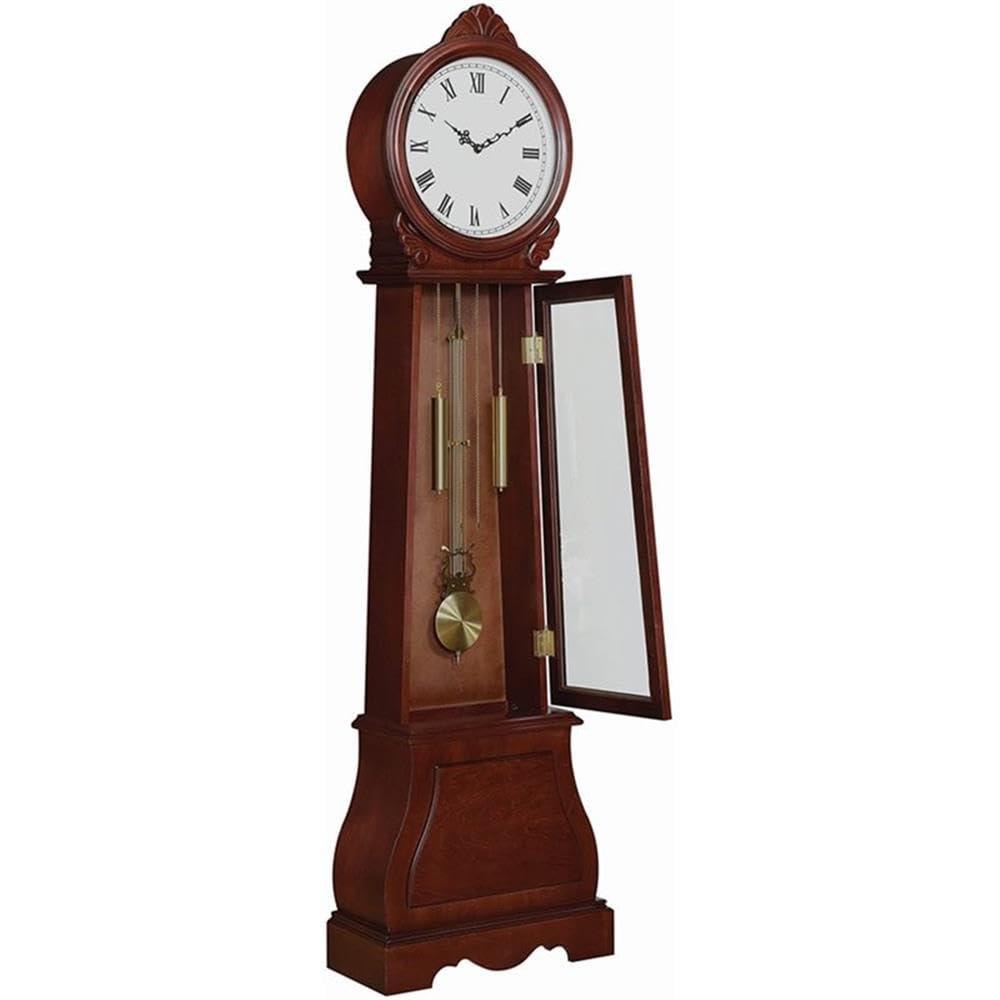 Coaster Company 71.75'' Basswood and Plywood Narcissa Grandfather Clock