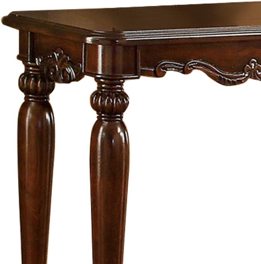 Maykoosh Handcrafted Haven Traditional Sofa Table, Cherry