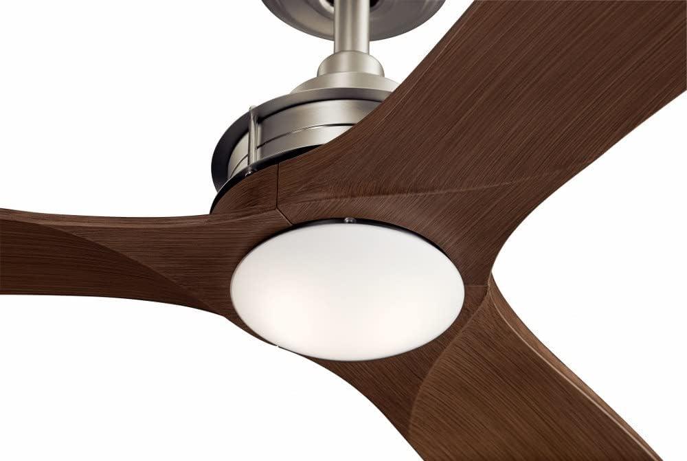 Kichler 300356 Ried 56" 3 Blade Indoor / Outdoor Ceiling Fan - Anvil Iron