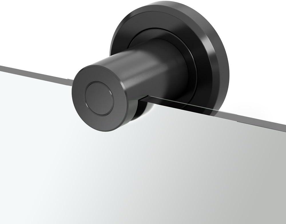 Latitude Wall Mount Frameless Rectangle Bathroom Vanity Mirror | Mount Landscape or Portrait