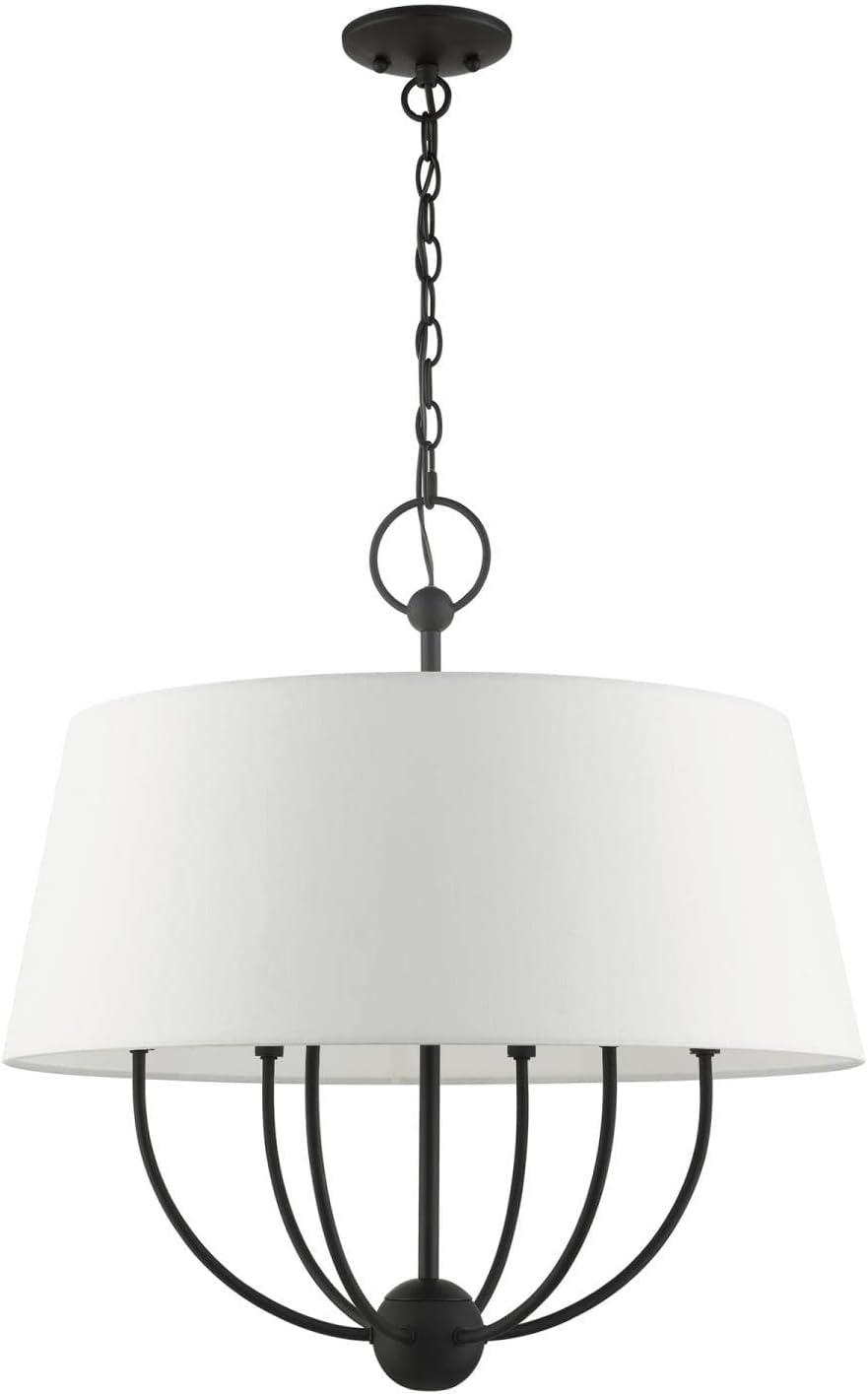 Livex Lighting Ridgecrest 6 - Light Pendant in  Black