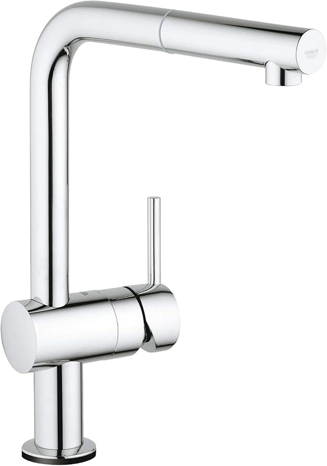 Modern Chrome 13'' High Pull-Out Spray Kitchen Faucet with Touch Activation