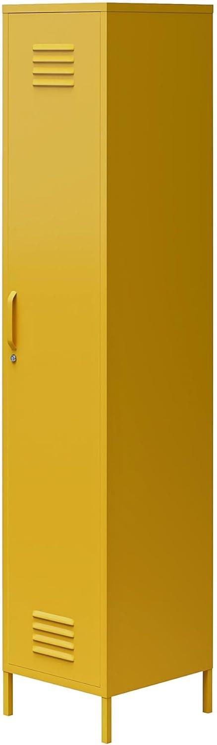RealRooms Shadwick Single Metal Locker Storage Cabinet