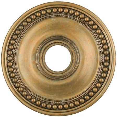 82074-48-Livex Lighting-Wingate - Ceiling Medallion in Style - 20 Inches wide by 1.5 Inches high-Antique Gold Leaf Finish