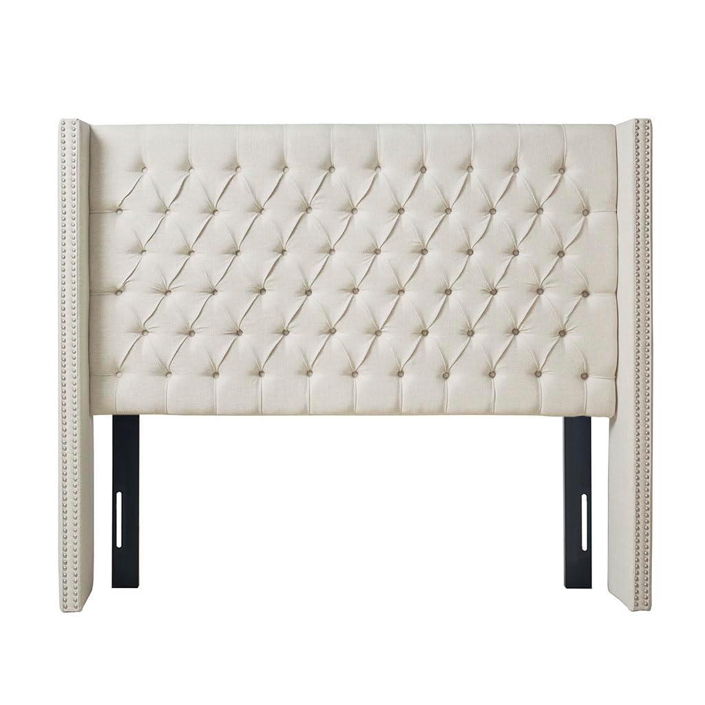 Amelia Upholstery Headboard Cream Queen