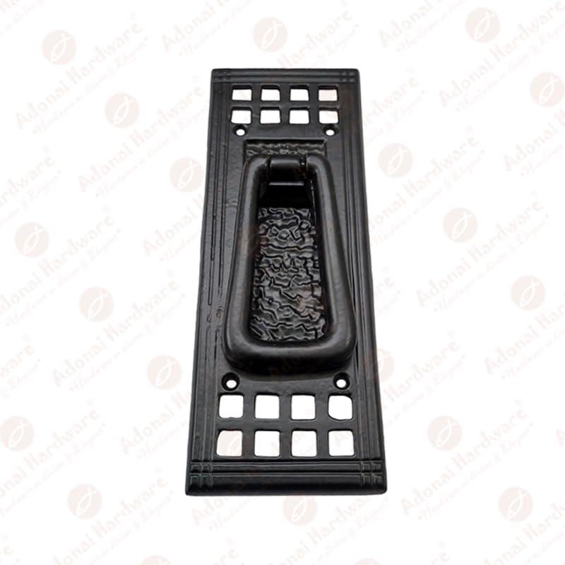 Adonai Hardware "Joppa Antique Iron Door Knocker (Black Powder Coated)