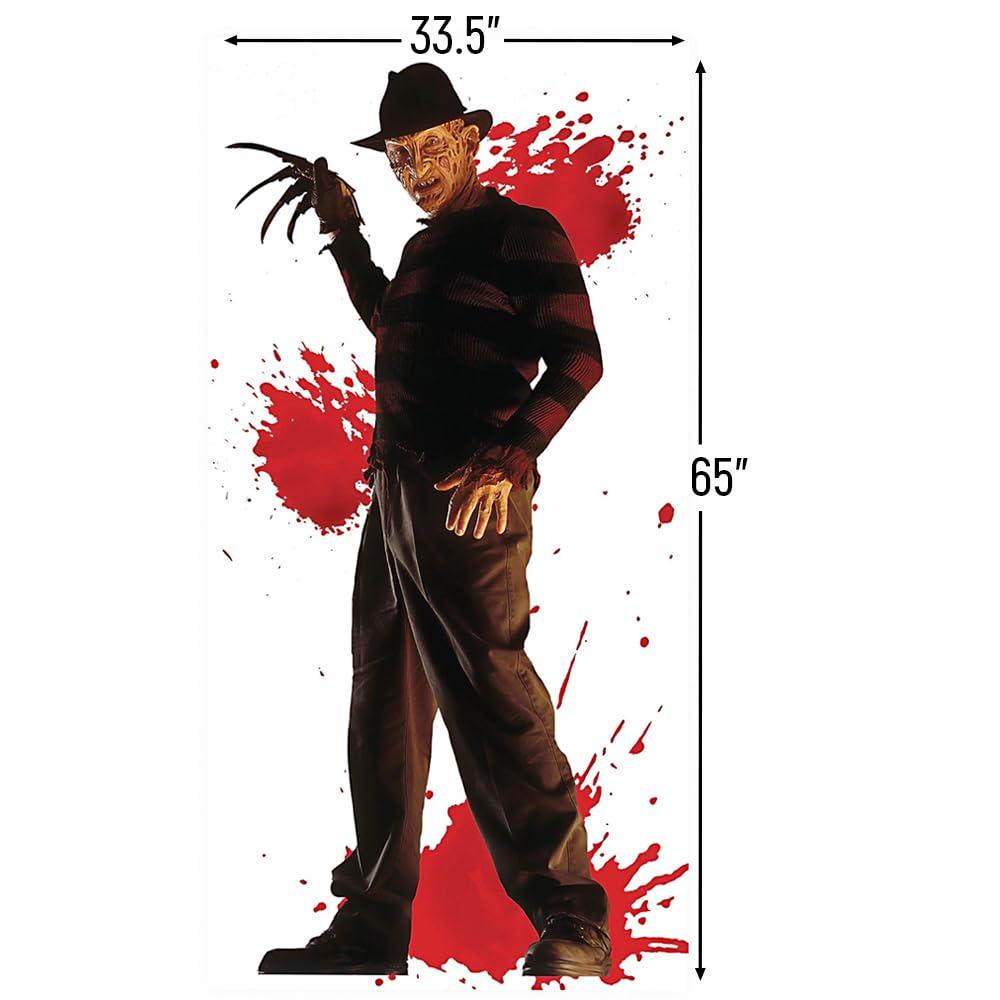 WOWindow Nigtmare On Elm St Freddy Krueger Full Size Halloween Window Sticker