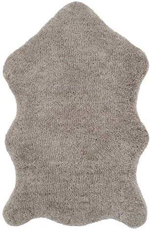 Sheep Shag SSG101 Hand Woven Area Rug - Silver - 5'x8' - Safavieh.