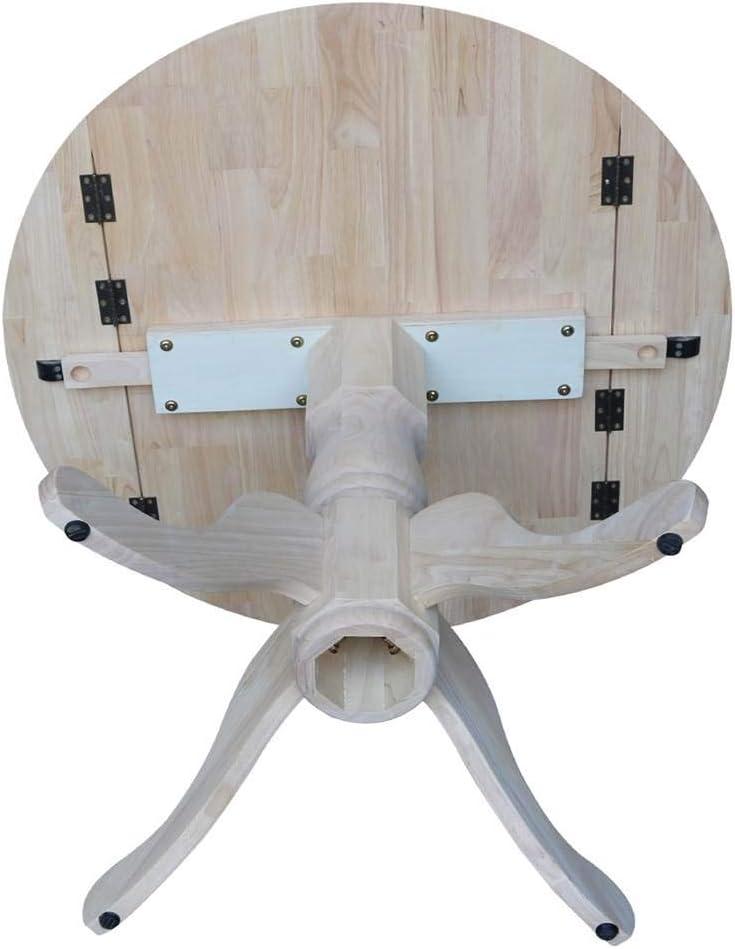 International Concepts Dual Drop Leaf Table - 36", Unfinished
