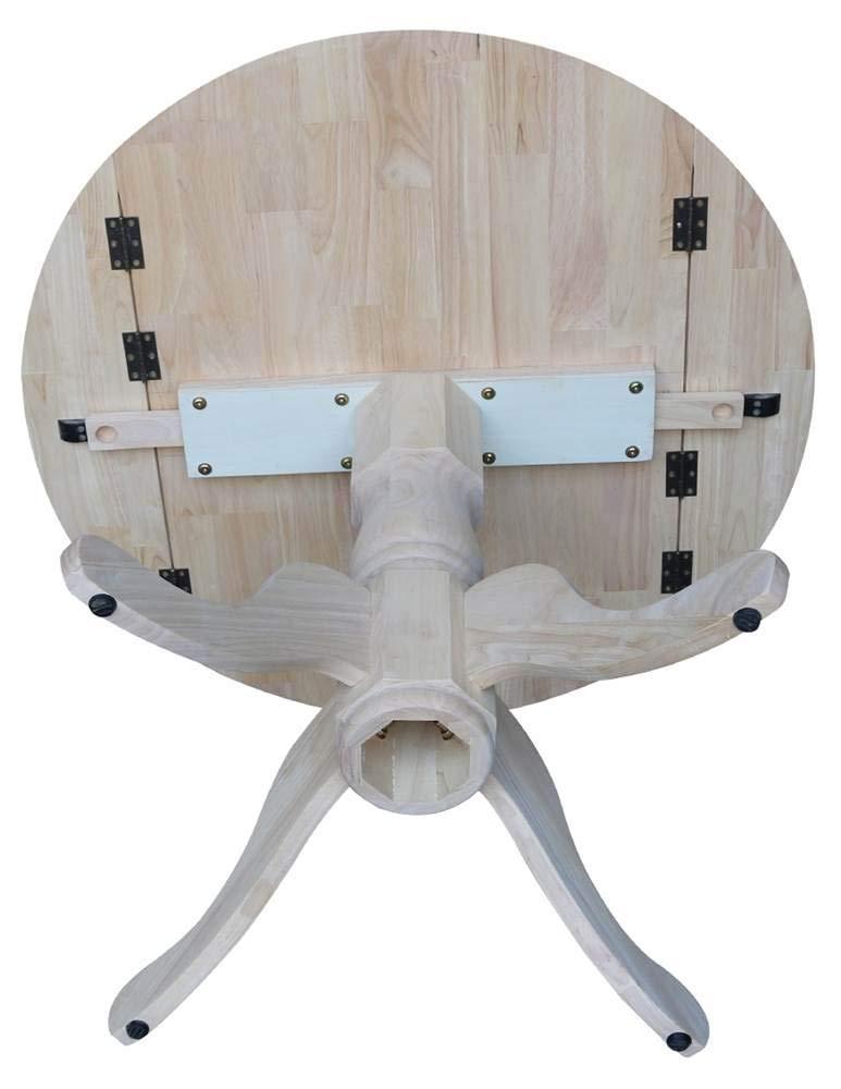International Concepts Dual Drop Leaf Table - 36", Unfinished