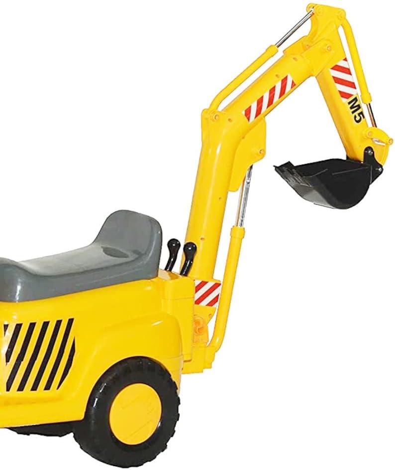 Skyteam Technology M5 Construction Front End Loader & Backhoe Action Ride-on, Children