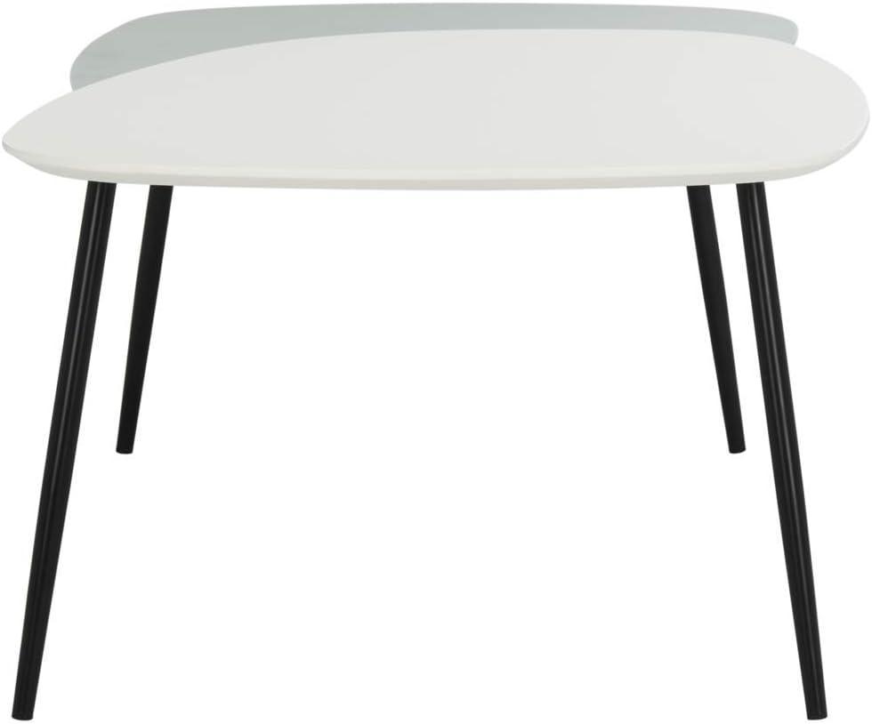 Jasmine Bi Level Coffee Table - White/Grey - Safavieh