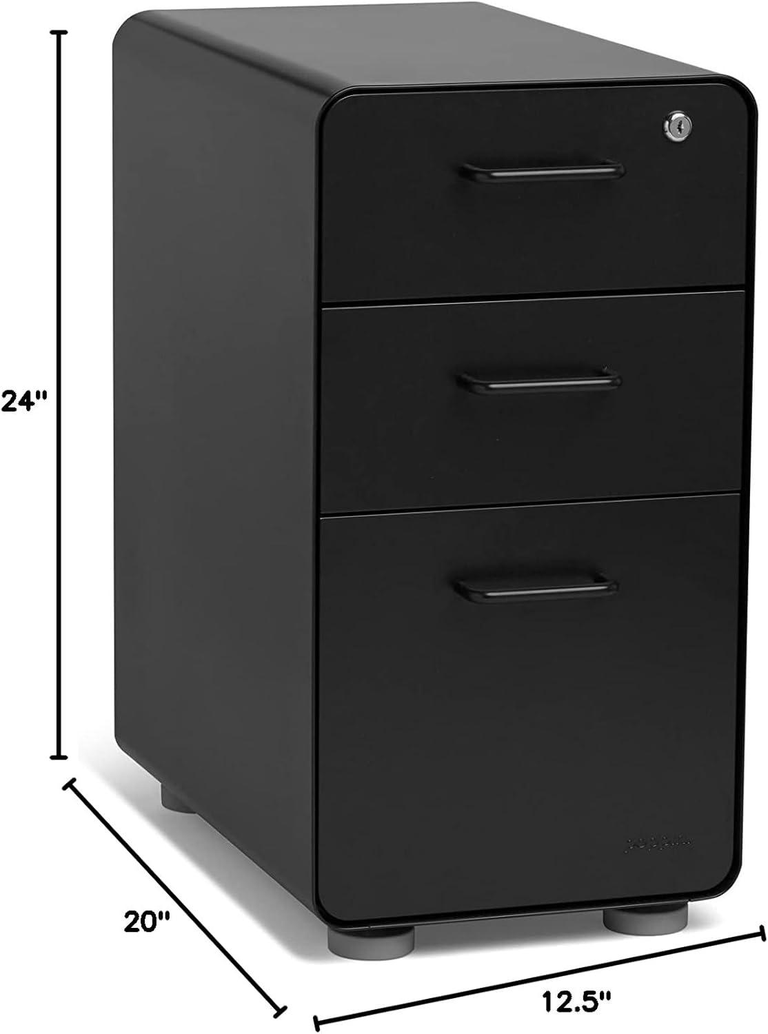 Slim Stow 3 - Drawer Vertical File Cabinet