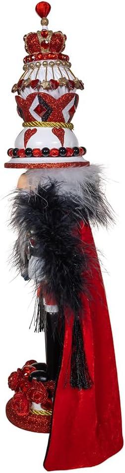 Kurt Adler 18.8-Inch Hollywood Nutcrackers King of Hearts with Cape Nutcracker