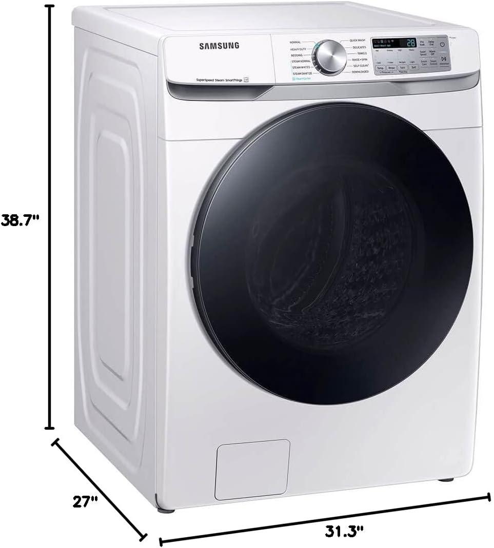 Samsung 4.5 cu. ft. Large Capacity Smart Front Load Washer with Super Speed Wash