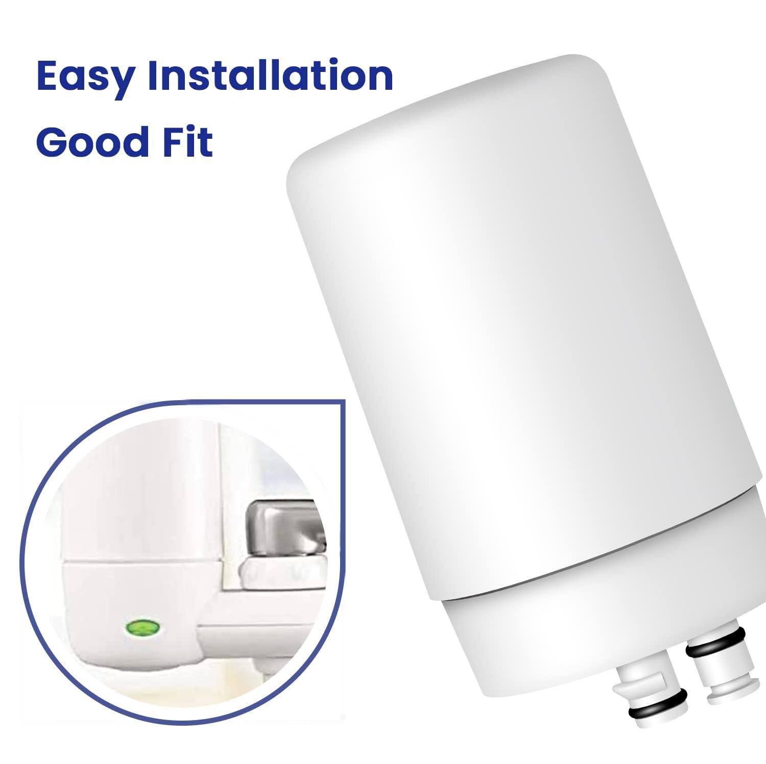 Fil-Fresh 2-Pack Faucet Filter Replacement for Brita Faucet Filtration System, NSF Certified to Reduce Chlorine, BPA-Free, Lasts 4-Months or 100 Gallons, White