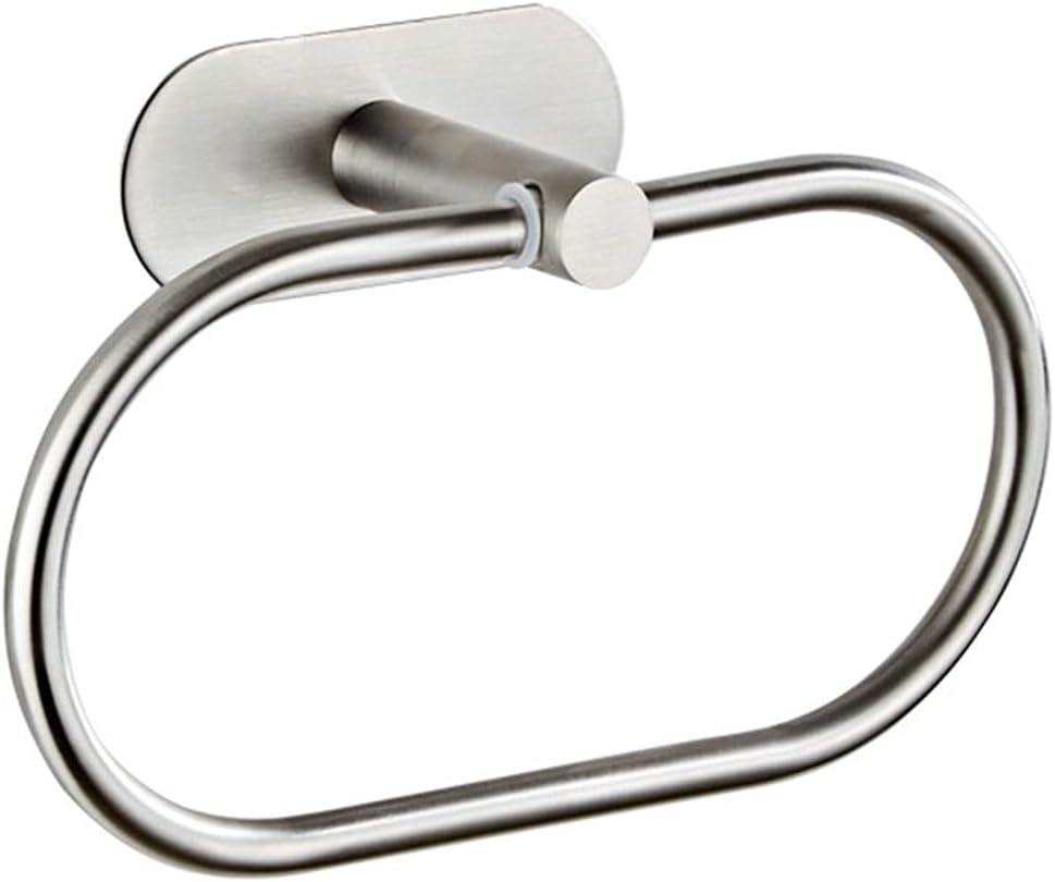 Brushed Nickel Stainless Steel Wall Mounted Towel Ring