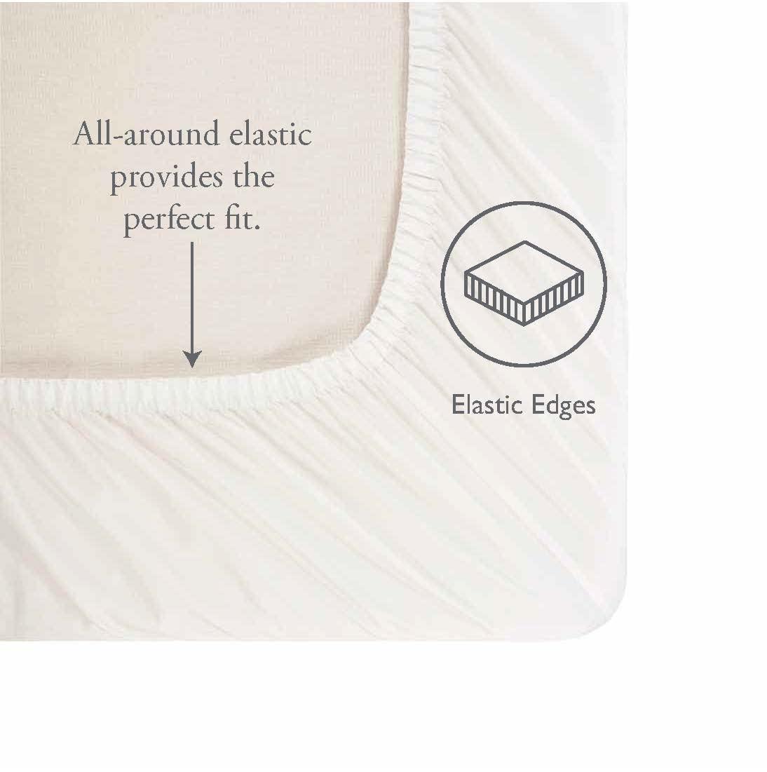 Full 300 Thread Count Printed Pattern Cotton Sheet Set Blue Hint - Laura Ashley